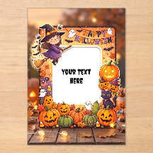 Cute Halloween Acrylic Invitation #1