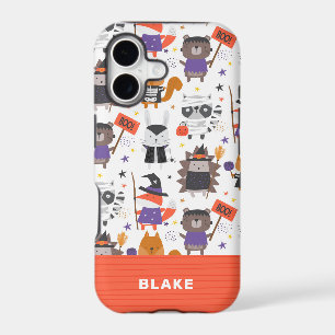 Cute Halloween Animals Personalized