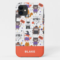 Cute Halloween Animals Personalized