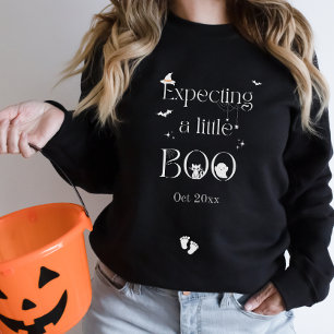 Cute Halloween Baby Announcement Pregnancy Year Sweatshirt
