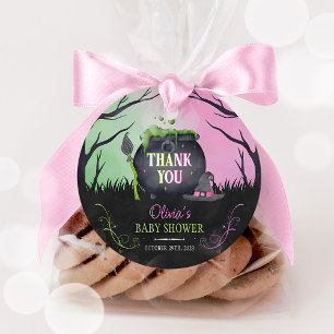 Cute Halloween Baby Shower Favour Tags