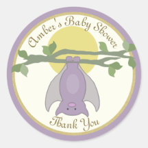 Cute Halloween Bat Baby Shower