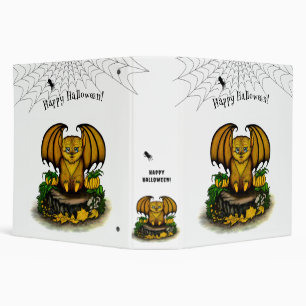 Cute Halloween Bat Binder