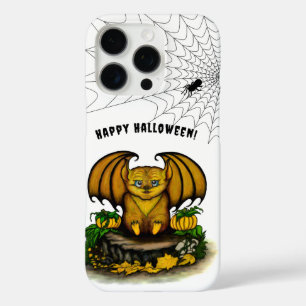 Cute Halloween Bat iPhone 16 Pro Case