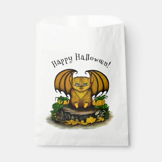  Cute Halloween Bat Favour Bag (Front)