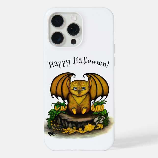  Cute Halloween Bat iPhone Case (Back)