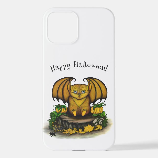  Cute Halloween Bat iPhone Case (Back)