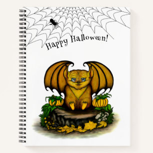 Cute Halloween Bat Notebook