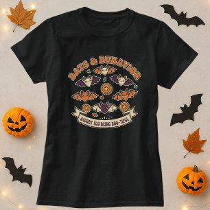 Cute Halloween Bat Pun Tee; Caught You Being BOO T-Shirt