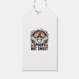 Cute Halloween Bat Vintage Engraving Spooky Shirt Gift Tags