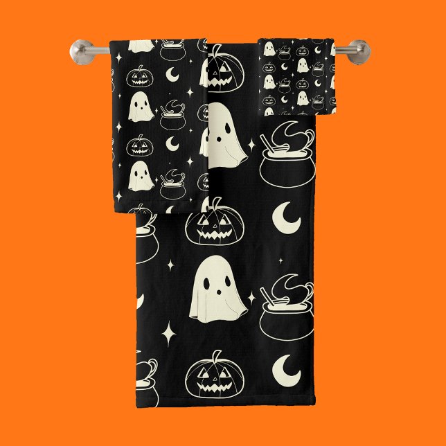 Cute Halloween Boo Ghost Motif (Créateur téléchargé)