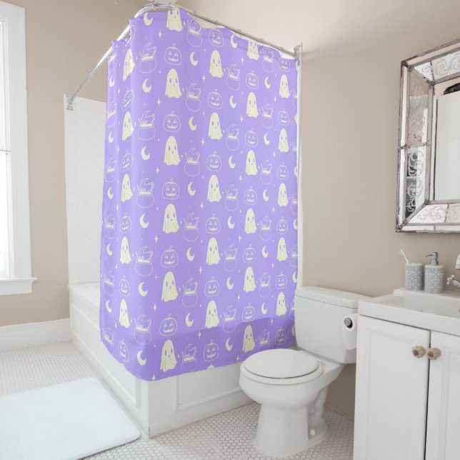 Cute Halloween Boo Ghost Pattern    (In Situ)