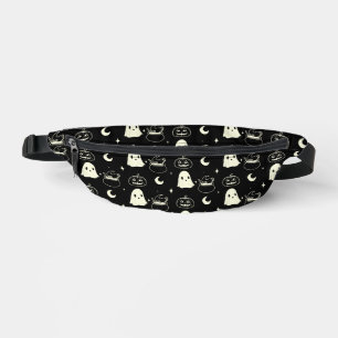 Cute Halloween Boo Ghost Pattern   Fanny Pack