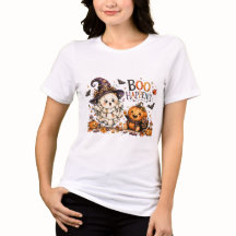 Cute Halloween Boo Happens Ghost & Pumpkin Autumn
