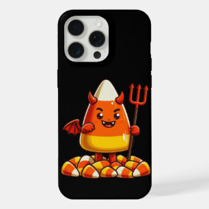 Cute Halloween candy corn monster iPhone 15 Pro Max Case
