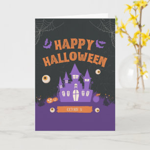 Cute Halloween Cards Ghosts, Pumpkins