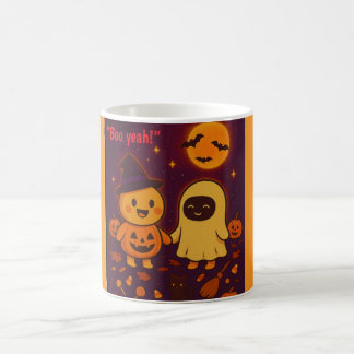Cute Halloween Cartoon Characters Mug