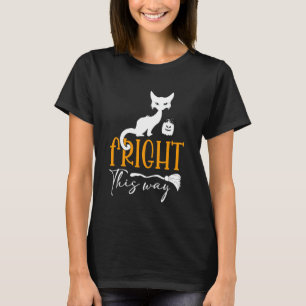 Cute Halloween Cat Lovers - Black Cat Halloween Ca T-Shirt