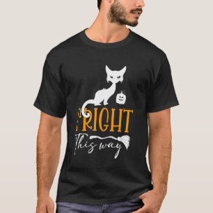 Cute Halloween Cat Lovers - Black Cat Halloween Ca T-Shirt