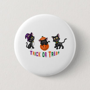 Cute Halloween Cats 2 Inch Round Button