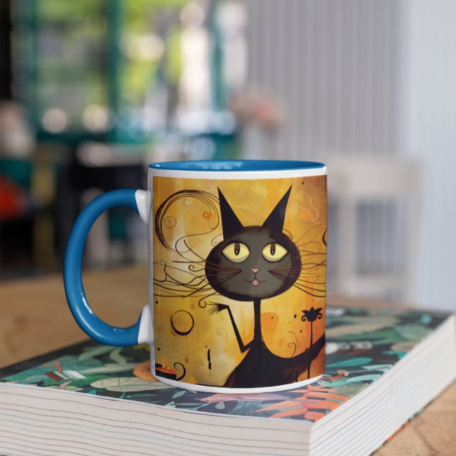 Cute Halloween Cats 2 Mug (Cute Halloween Cats version 2 Mug
)