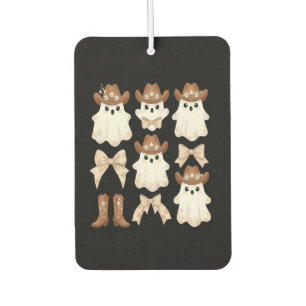 Cute Halloween Cowboy Ghost Air Freshener