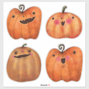 Cute Halloween Decoration Spooky Pumpkins