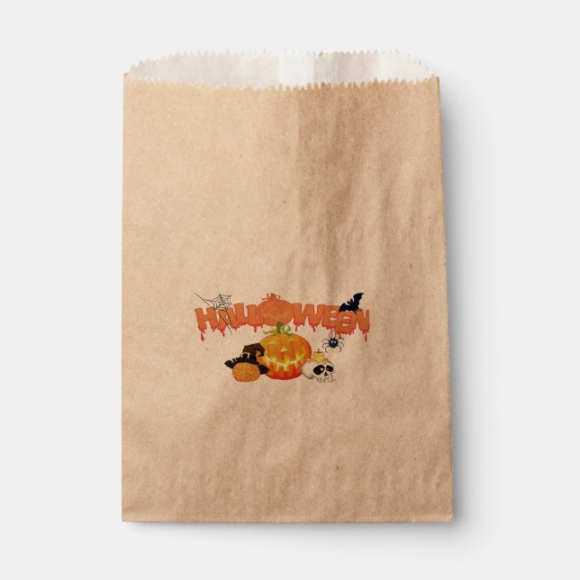 Cute Halloween Decorations Favour Bag (Front)