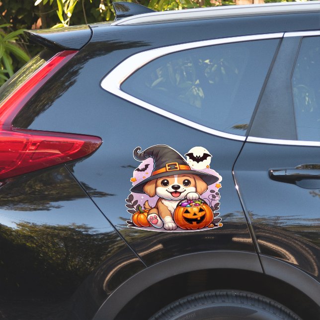 Cute Halloween dog/puppy (Car Side)