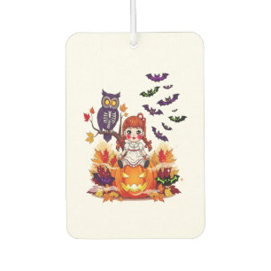 Cute Halloween Doll Owl Air Freshener
