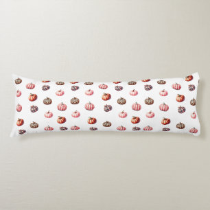 cute Halloween/Fall pumpkin pattern Body Pillow