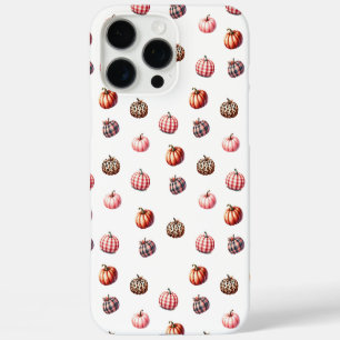 cute Halloween/Fall pumpkin pattern iPhone 16 Pro Max Case