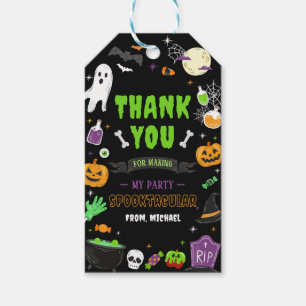 Cute Halloween Favor Gift Tag for Kids