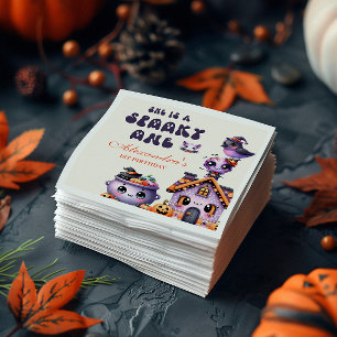 Cute Halloween First Birthday  Napkin