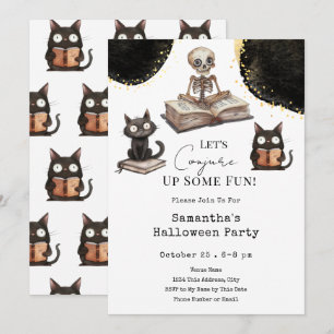 Cute Halloween Fun Party Invitation
