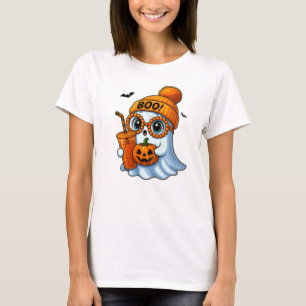 Cute Halloween Ghost Boo T-Shirt
