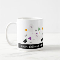 Cute Halloween Ghost Colourful Confetti Mix