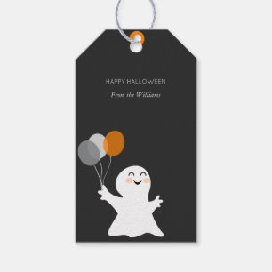 Cute Halloween Ghost Gift Tags