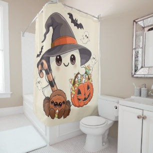 Cute Halloween Ghost Kawaii Style