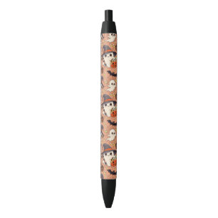 Cute Halloween Ghost Kawaii Style Black Ink Pen