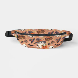 Cute Halloween Ghost Kawaii Style Fanny Pack
