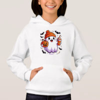 Cute Halloween Ghost Kids' Hoodie