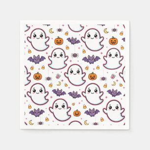 Cute Halloween ghost Napkin