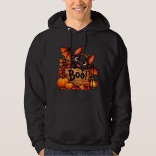 Cute Halloween Ghost Pumpkin Witch Hoodie