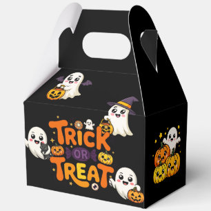 Cute Halloween Ghost Trick or Treat Gable Box
