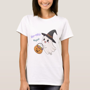 Cute Halloween Ghost Women’s T-Shirt