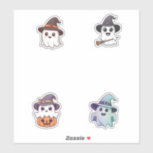 Cute Halloween Ghosts Pack Kawaii Spooky