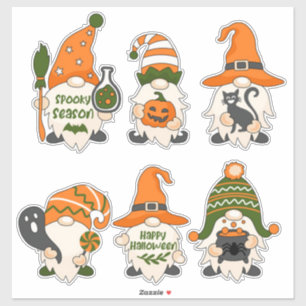 Cute Halloween Gnomes 