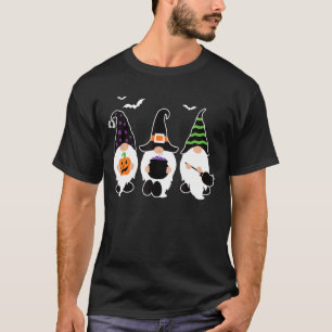 Cute Halloween Gnomes Holiday Halloween Party T-Shirt