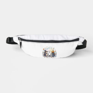 Cute Halloween Hedgehogs Costume Fanny Pack
